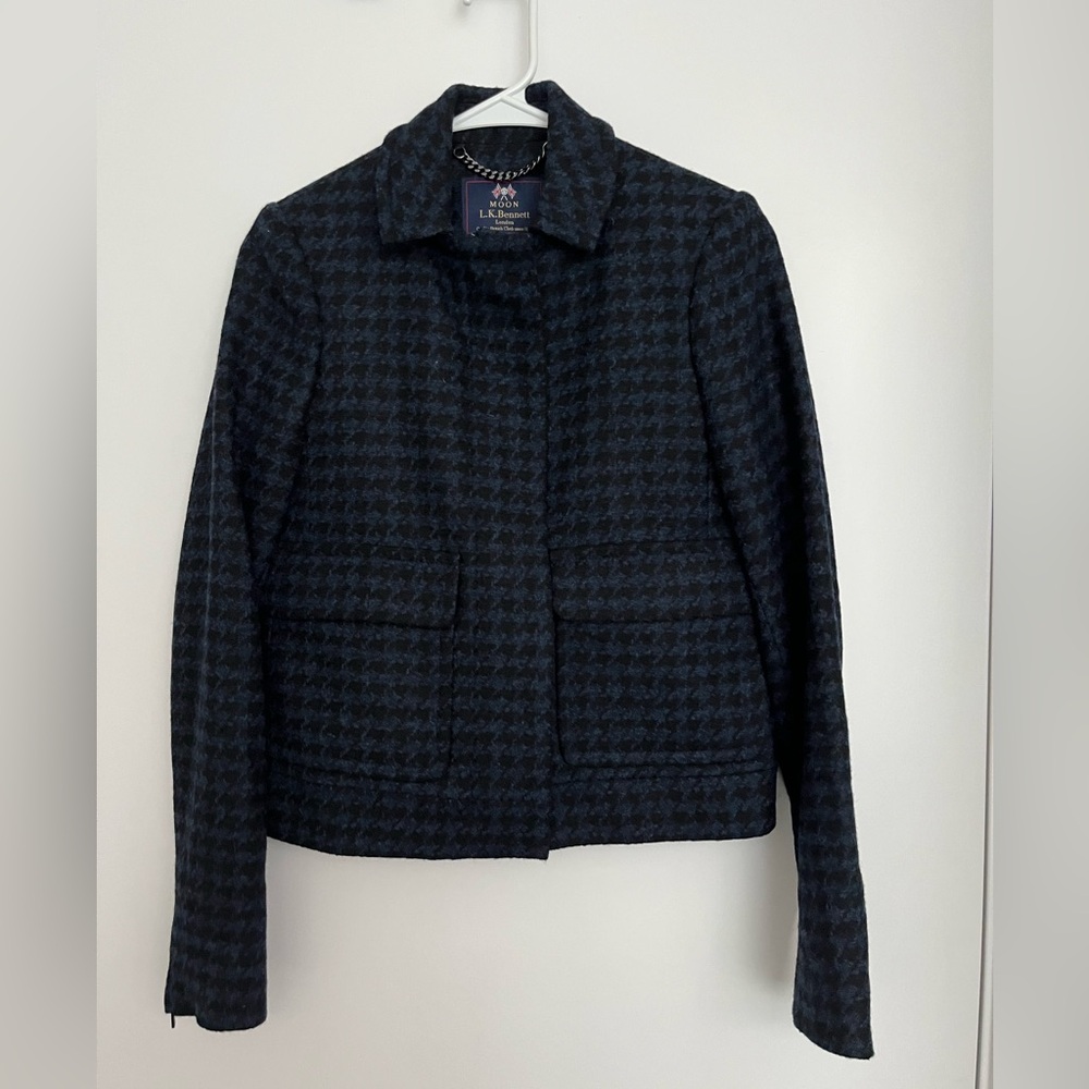 LK Bennett Heritage Tailored Jacket, US Size 2, Wool-blend